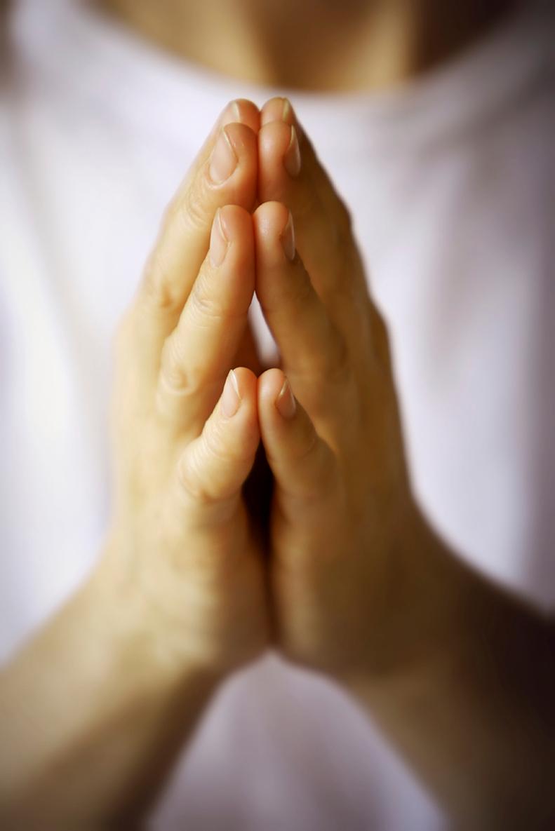 Jesus Praying Hands